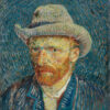Vincent van Gogh - Self-Portrait with Grey Felt Hat