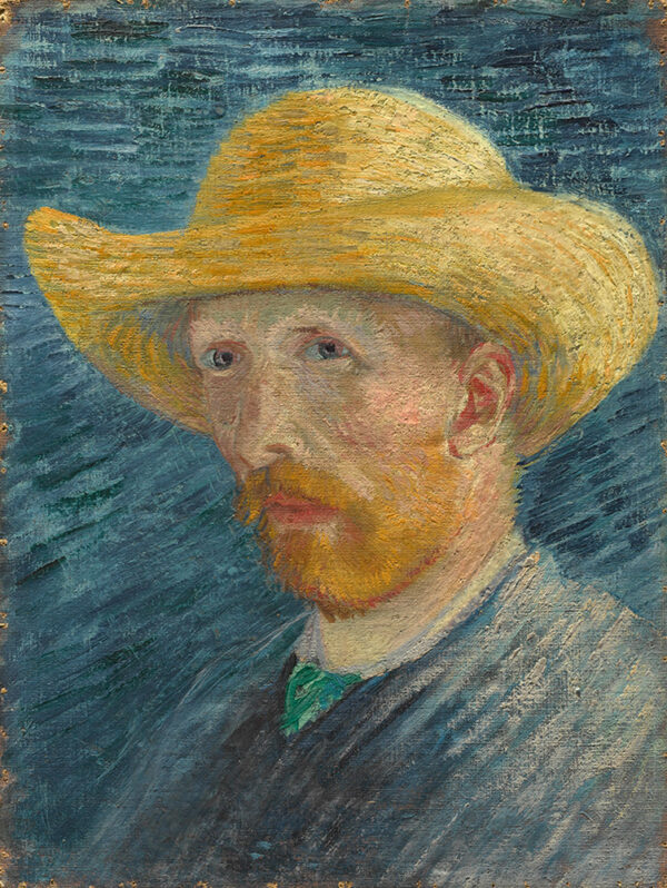 Vincent van Gogh - Selvportræt med stråhat