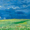 Vincent van Gogh - Hvedemark under tordenskyer