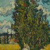 Vincent van Gogh - Cypresser og to kvinder
