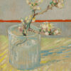 Vincent van Gogh - Kviste med blomstrende mandel i et glas